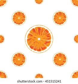 orange seamless pattern