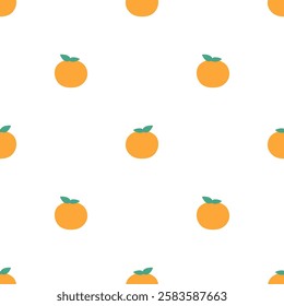 Orange seamless pattern design for background, wallpaper, textile design, fabric, card , wrapping paper, carpet, notebook, diary cover, blanket, blanket for kids, decorative and etc.