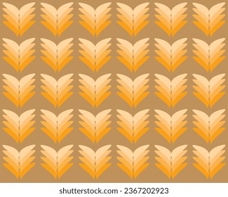 Patrón naranja sin fisuras para la moda, textil, alfombra, cortina, papel pintado, decoración casera, diseño gráfico y más.