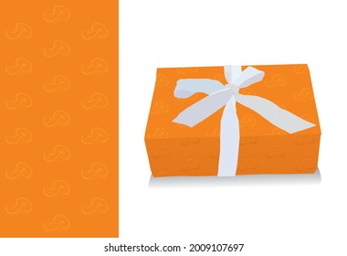 orange seamless pattern vector fruit eps