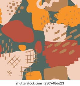 Orange Seamless Stylish Simple Set Pattern. Yellow Continuous Trend Isolated Illustration, Seamless Stripes. Pink Repeated Elegant Decorative Style Texture