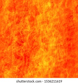 Orange seamless texture with flame effect. 