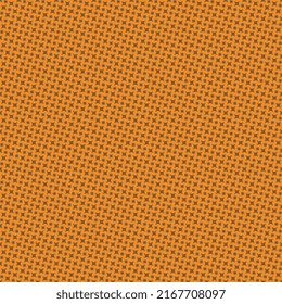 Orange Shapes Seamless Tile Pattern
