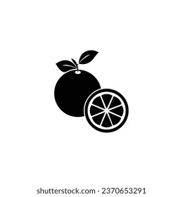 orange silhouette icon fruit
icon editable stroke, sign, symbol outline line button isolated on white