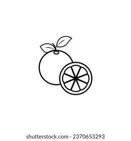 frutos de silueta naranja
icono trazo editable, signo, símbolo botón de línea de contorno aislado en blanco
