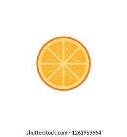 orange simple icon