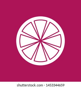 Orange Slice icon for your project

