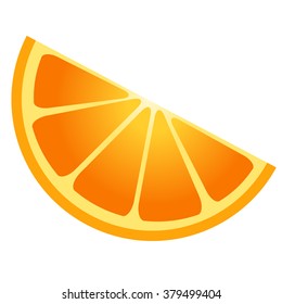 Orange Slice Illustration
