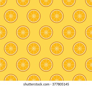 Orange slices background