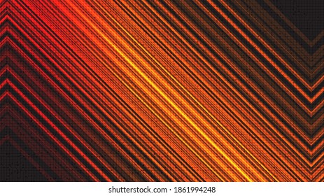 Orange Speed line Technology Background,Digital and Connection Concept design,Vector illustration.