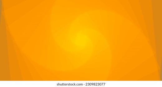 Fondo abstracto de la espiral naranja. Patrón geométrico. Ilustración vectorial para su diseño