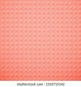 orange square abstract background. Texture geometric checkered cover design pattern. Vector illustration.