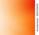 Orange Square Grid Mosaic Background, Creative Design Templates