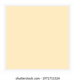 Orange square. Mosaic tile. Vector illustration.