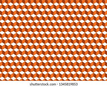 Orange square vector and background with Orange box design