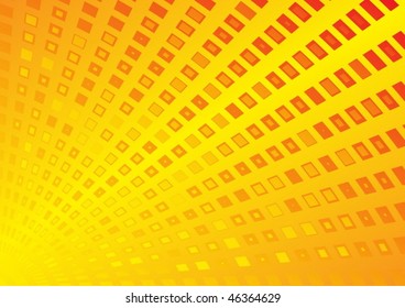 Orange squared background