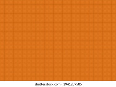 Orange squares background. Mosaic tiles pattern. Seamless vector illustration.