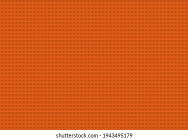 Orange squares background. Mosaic tiles pattern. Seamless vector illustration.