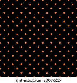 puntos de polka estrella naranja sobre fondo naranja sin inconvenientes
