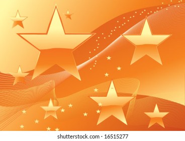 orange stars