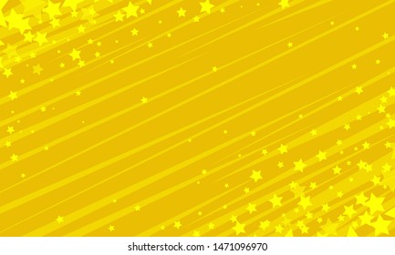 orange stars background. Pop art retro vector stock illustration drawing