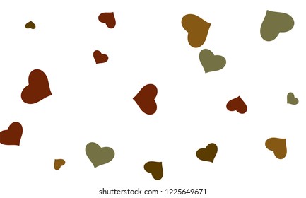 Orange stars. Confetti celebration, Falling golden abstract decoration for party, birthday celebrate, anniversary or event, festive. Festival decor. Vector illustration