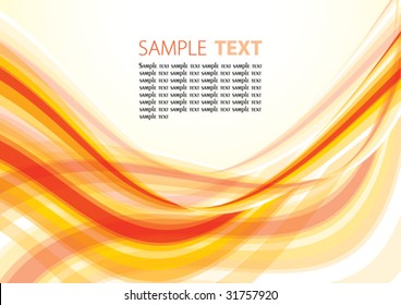 Orange stripe perspective
