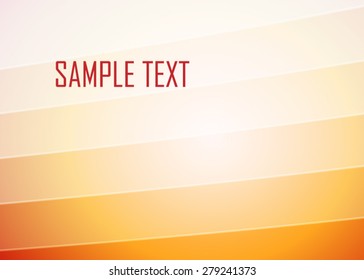 Orange striped abstract background