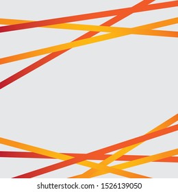 orange striped autumn background- vector illustration