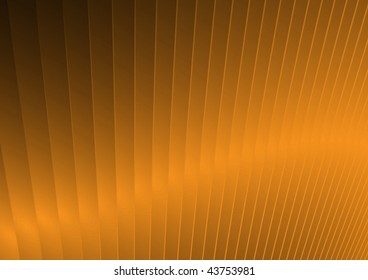 Orange striped metal vector background