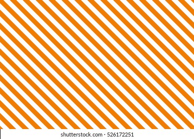 Orange stripes on white background. Striped diagonal pattern Vector illustration of Seamless background Christmas or winter theme Geometric pattern Background with slanted lines 