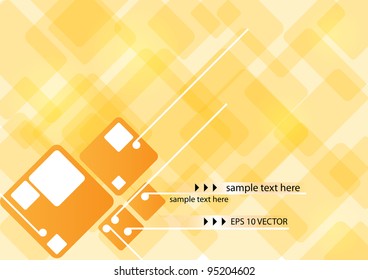 Orange stylized background