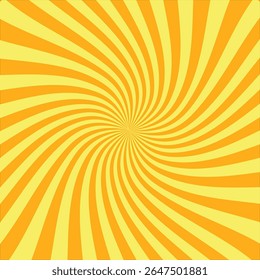 orange sun rays background pro