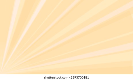 Orange sun rays. Radial rays pattern. Carnival background Radial rays background. Vector illustration