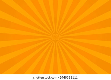 Orange Sunburst Pattern Background. Orange Sunburst Pattern Background.