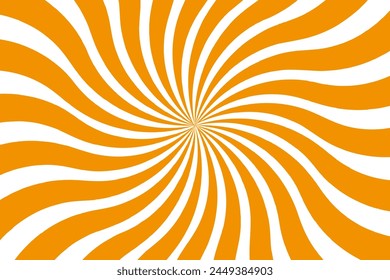 Orange Sunburst Pattern Background. Orange Sunburst Pattern Background.