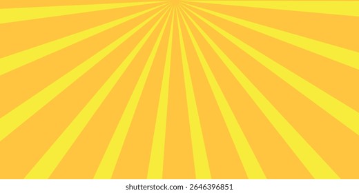 	
Orange Sunburst Pattern with yellow Background. Rays. Radial. Summer Banner. Exploding star burst texture japanese radius cartoon pattern abstract eps editable vector