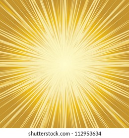 Orange sunburst summer.VECTOR