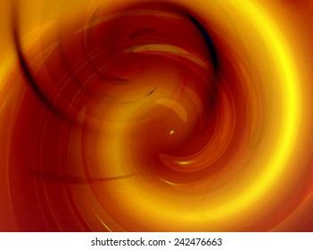 Orange swirl abstract background like as fire