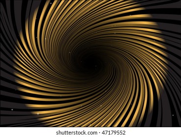 Orange swirled background