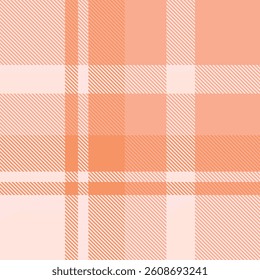 Orange Tartan Pattern Seamless. Sweet Checker Pattern for Shirt Printing,clothes, Dresses, Tablecloths, Blankets, Bedding, Paper,quilt,fabric and Other Textile Products.
