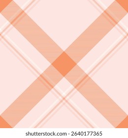 Orange Tartan Pattern Seamless. Sweet Checker Pattern for Shirt Printing,clothes, Dresses, Tablecloths, Blankets, Bedding, Paper,quilt,fabric and Other Textile Products.