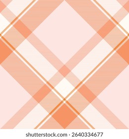 Orange Tartan Pattern Seamless. Sweet Checker Pattern for Shirt Printing,clothes, Dresses, Tablecloths, Blankets, Bedding, Paper,quilt,fabric and Other Textile Products.