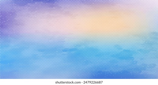 Orange teal green pink abstract grainy gradient background noise texture effect summer poster design	