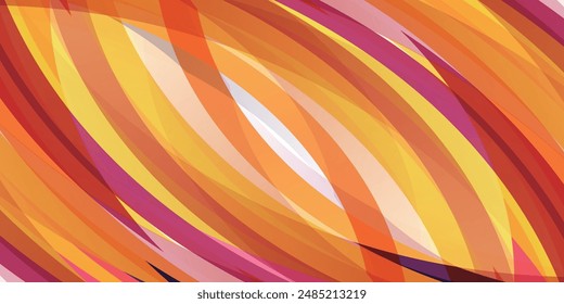 Orange Technology Business Pattern Background