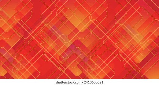 Orange Technology Pattern Texture Background