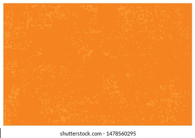Orange textile background - vector
