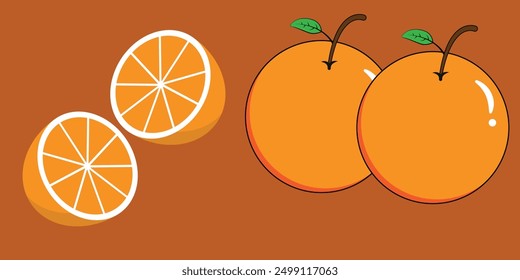 orange texture isolated on background