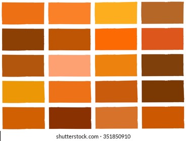 Orange Tone Color Shade Background Illustration