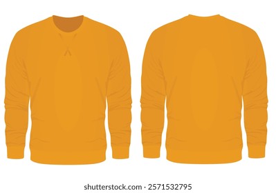 Orange  top blazer. vector illustration